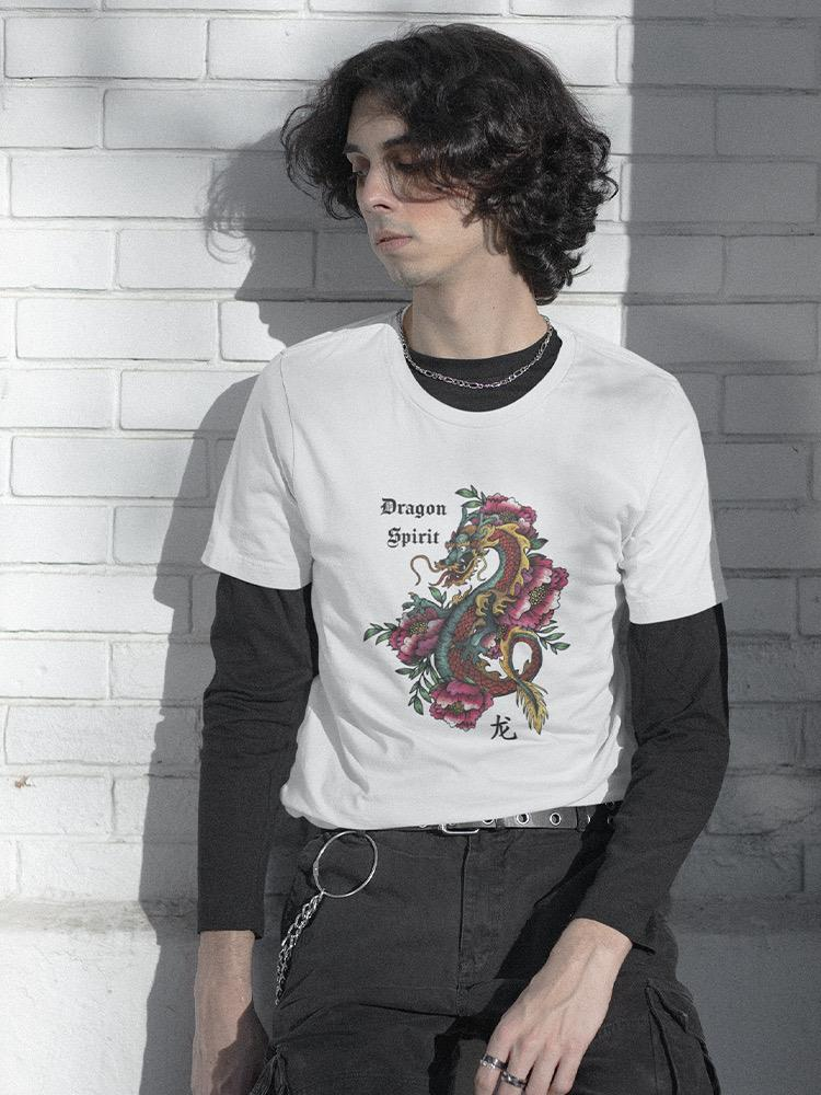 Dragon Spirit T-shirt -SmartPrintsInk Designs