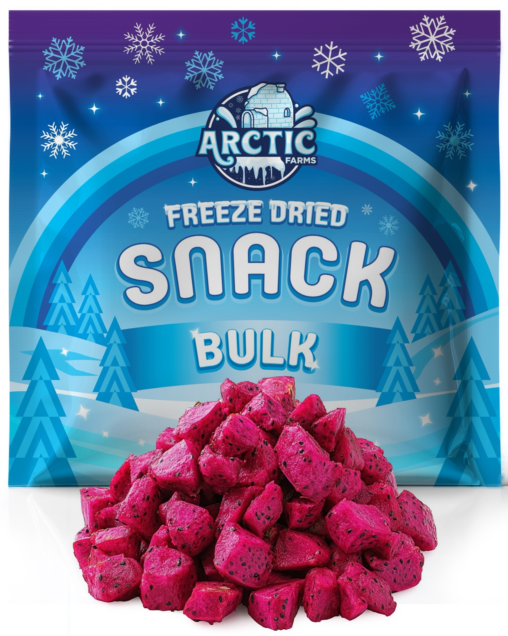 Freeze Dried Organic Dragon Fruit