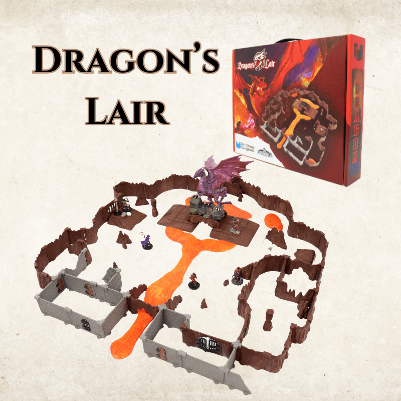 Dragon's Lair Adventure Terrain Set - 