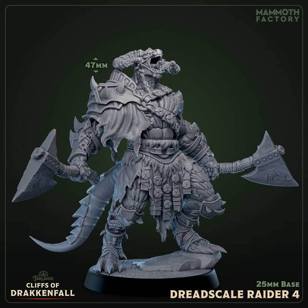 Dreadscale Raider: Sculpt 4 (Male Dragonborn Barbarian) - 