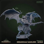 Dreadscale Warlord (Male Dragonborn Warlord) - With Wings