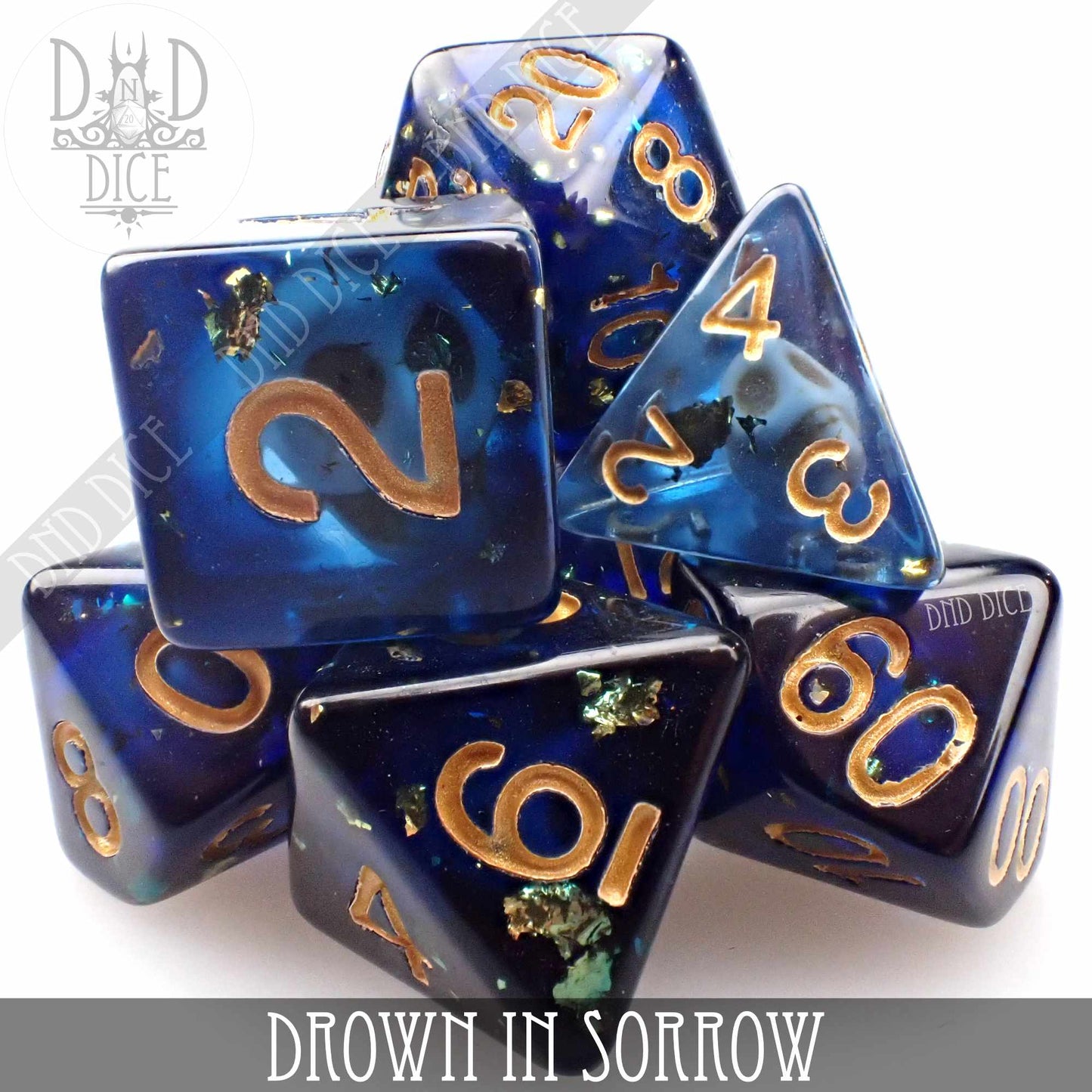 Drown in Sorrow Dice Set