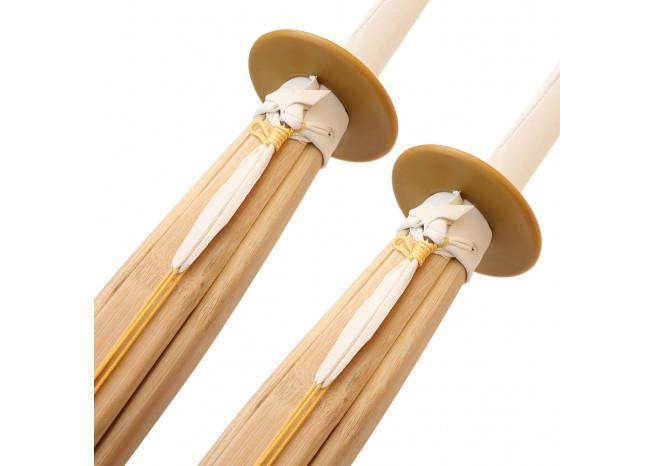 Dual Kendo Shinai Bamboo Practice Katana Set