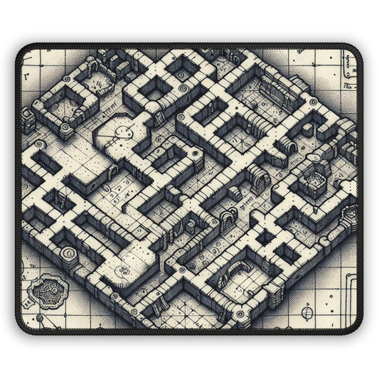 Dungeon map Gaming Mouse Pad