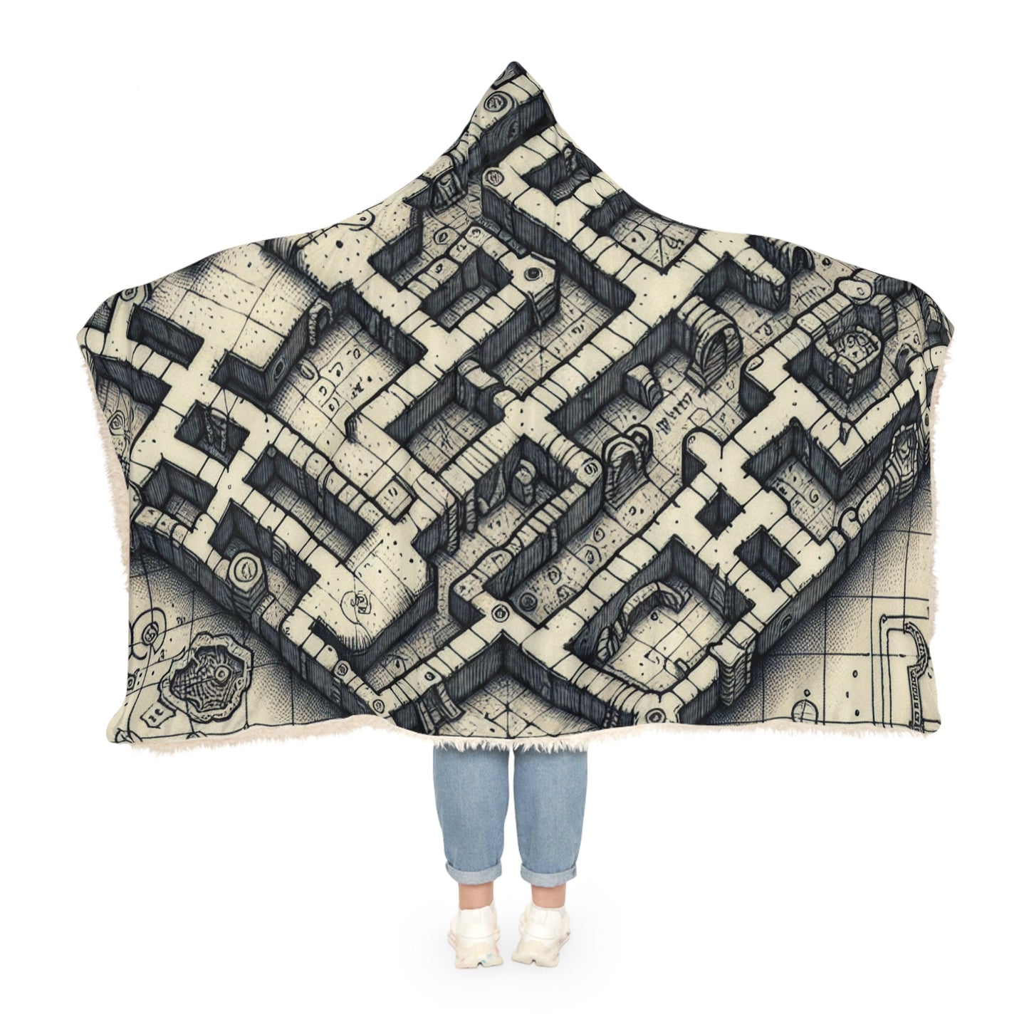 Dungeon map Snuggle Blanket