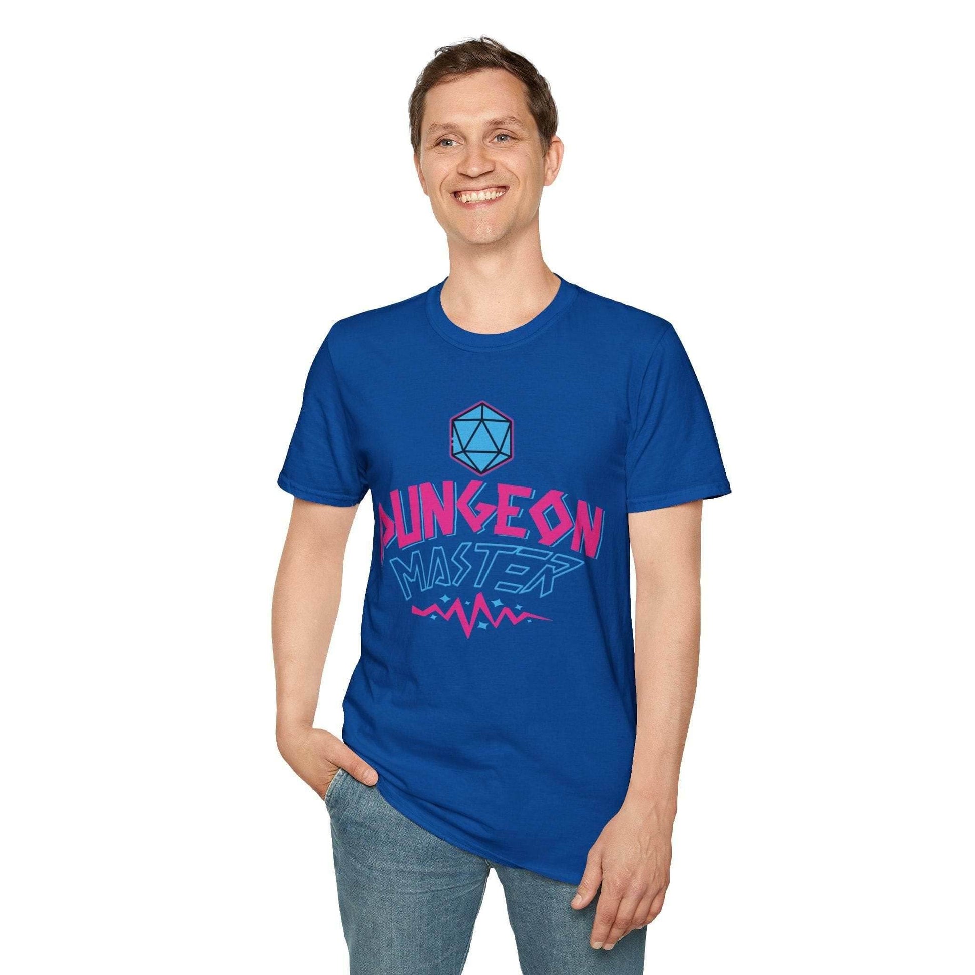 Dungeon Master Shirt – Retro 90s D&D T-Shirt - Black / S