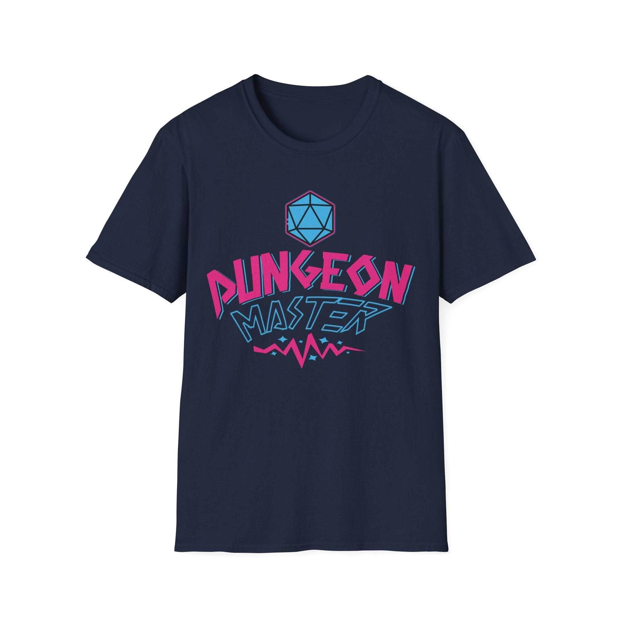 Dungeon Master Shirt – Retro 90s D&D T-Shirt - Navy / S