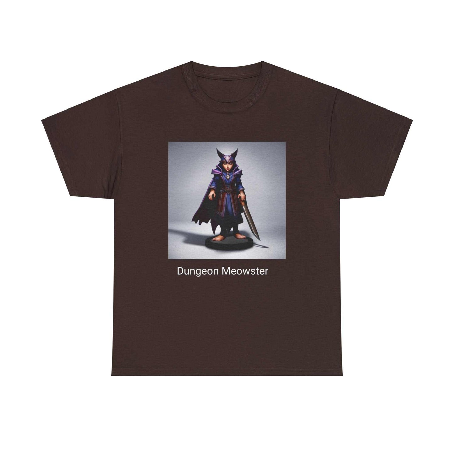 Dungeon Meowster Unisex Heavy Cotton Tee