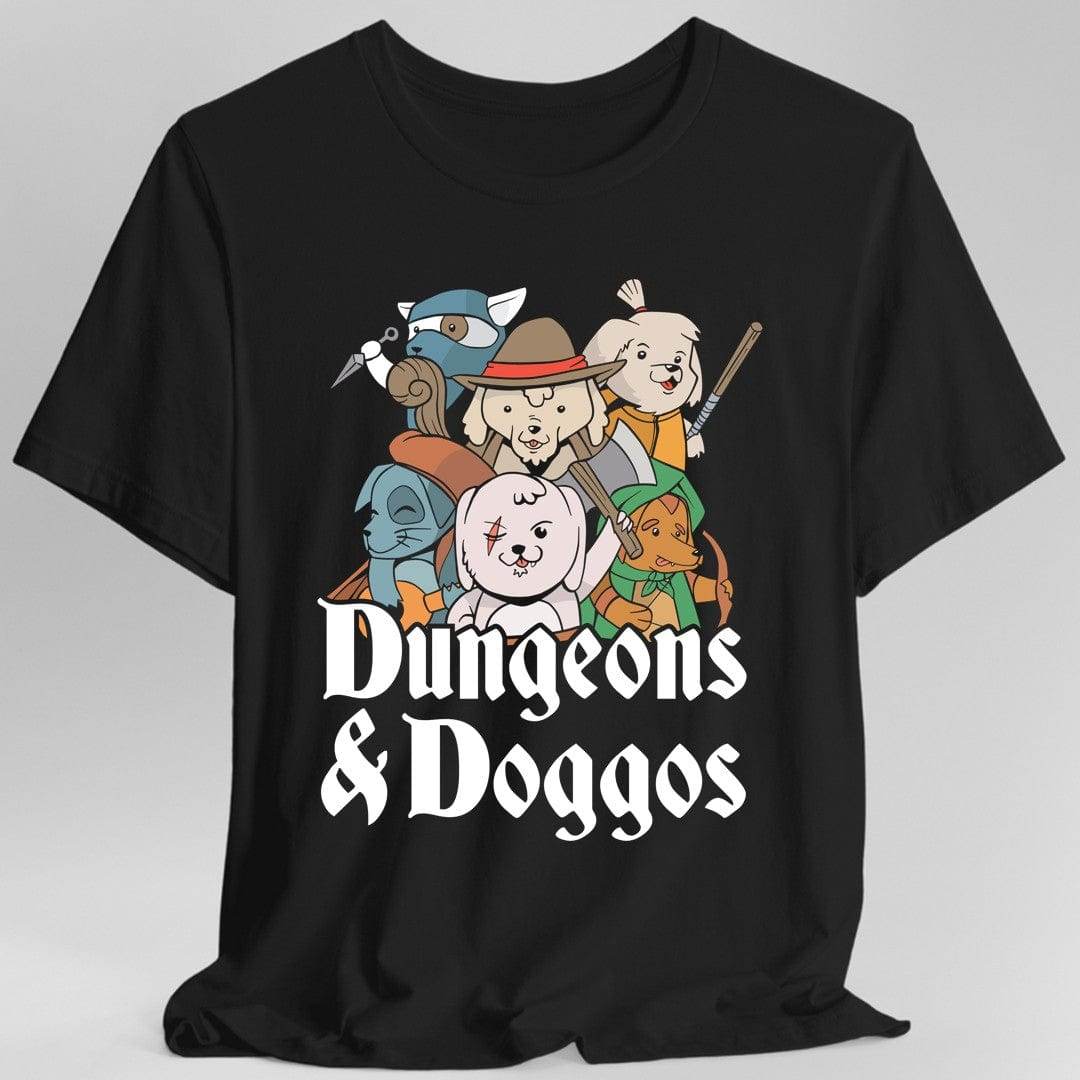 Dungeons and Doggos Shirt - Black / S