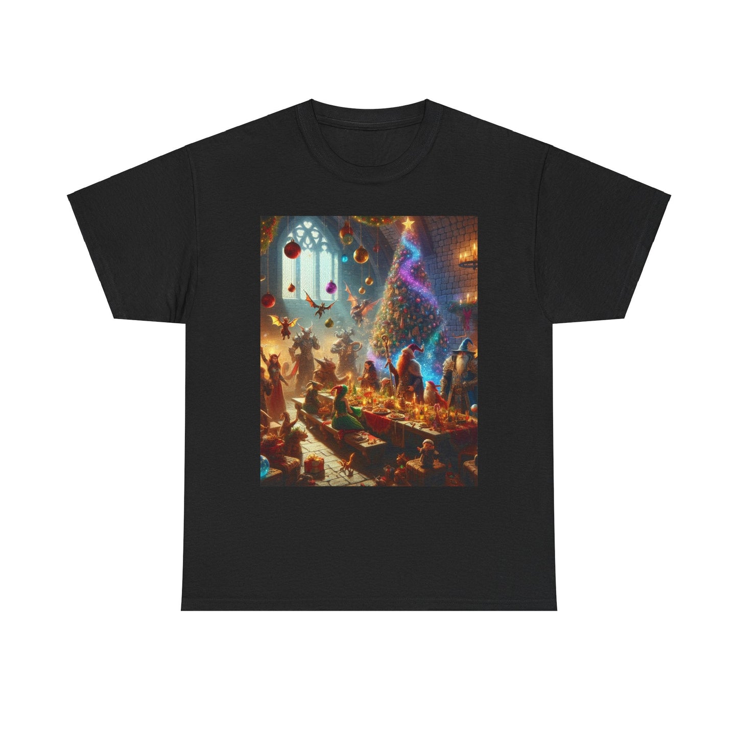 Dungeons and Dragons Christmas Tee