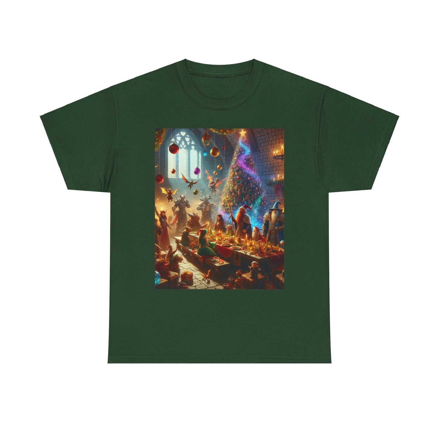 Dungeons and Dragons Christmas Tee