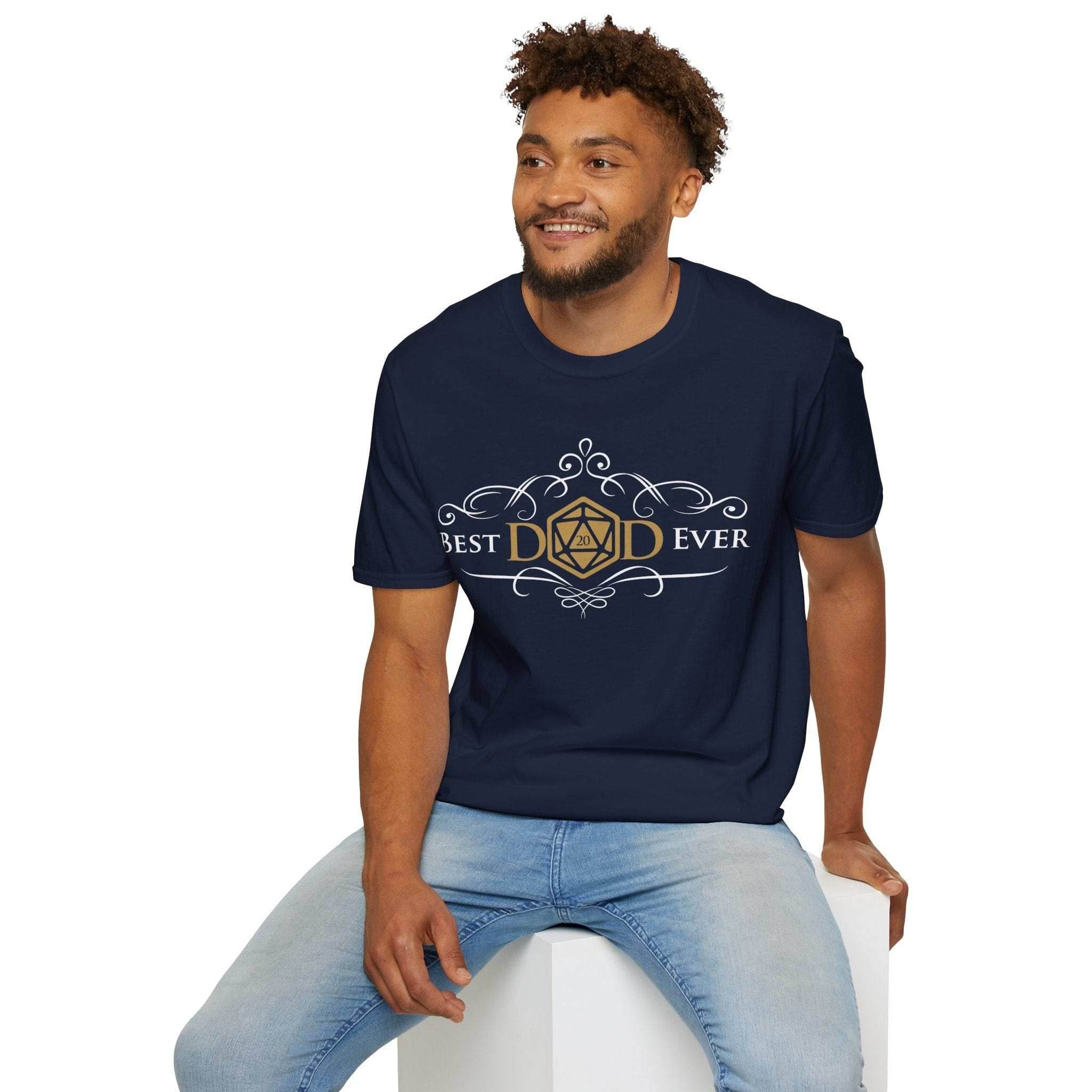 Dungeons and Dragons Dad Shirt - Black / S