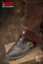Dungeons & Dragons Leather Gaiters Type 4 Brown