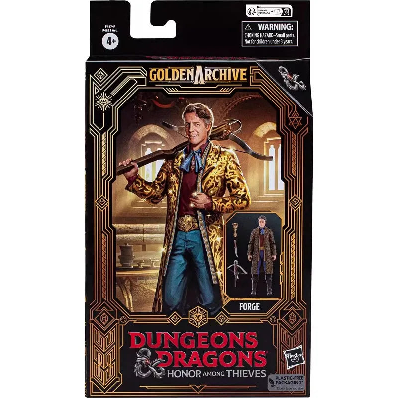 1/12 6-inch Golden File Series Action Figure Dungeons and Dragons Warlock Simon Fletcher Anime Figure Model Toy Collection Gift