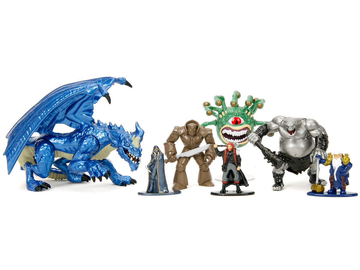 "Dungeons and Dragons" Set of 7 Diecast Figures