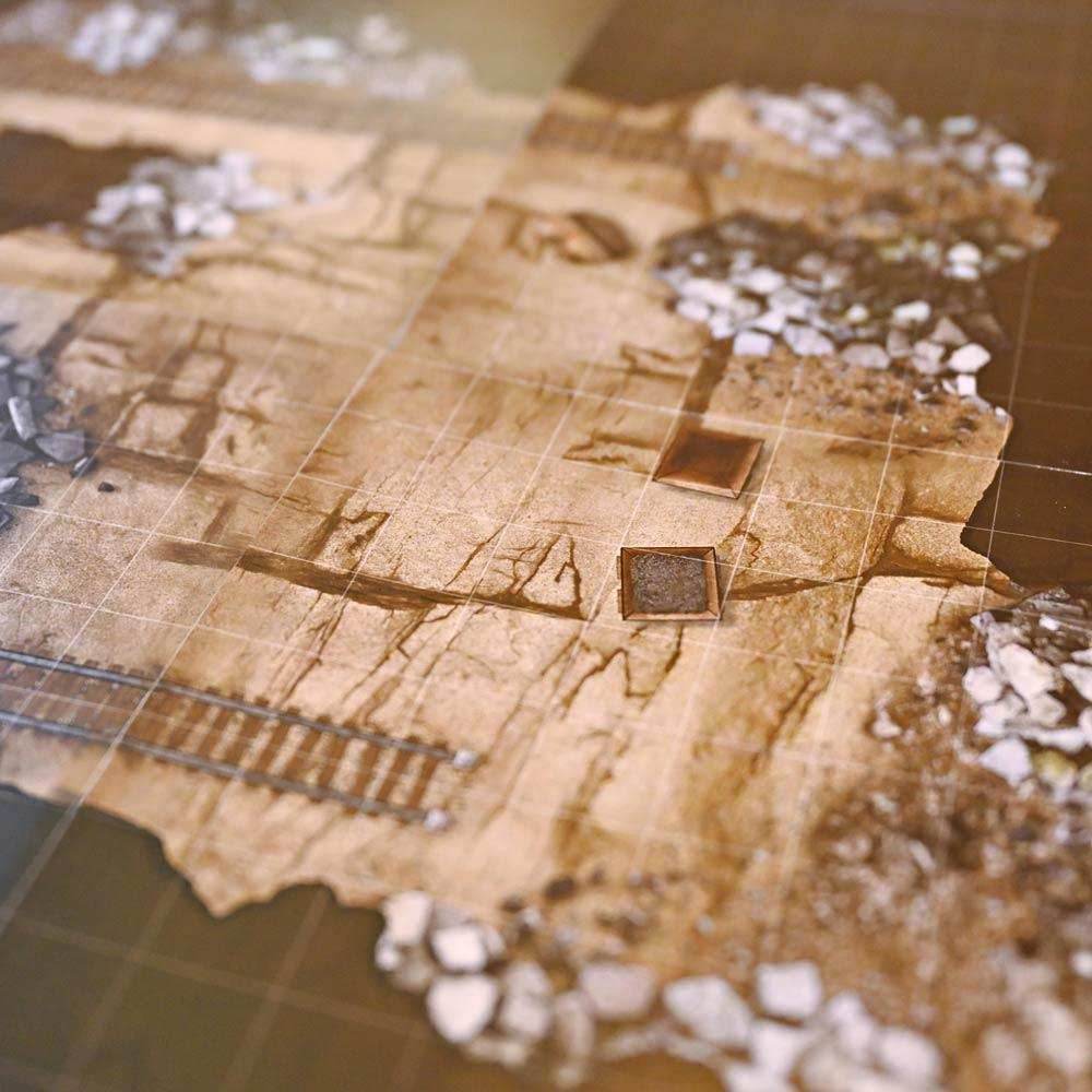 Modular Western Desert And Mine Tiles - 