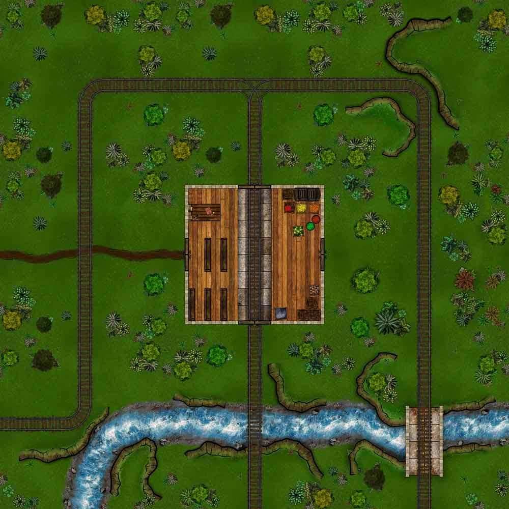 Railroad Tracks - 