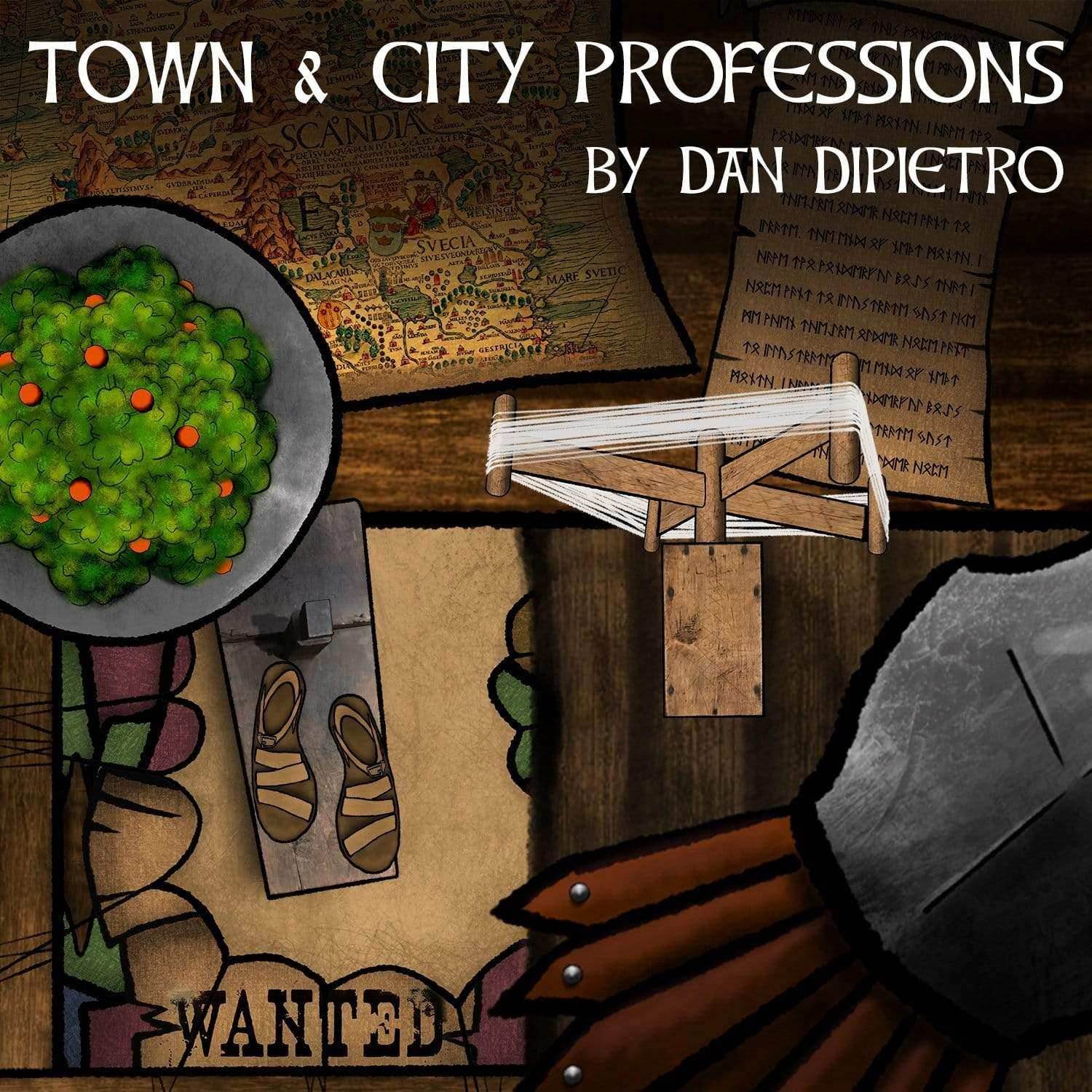 Town And City Profession Tokens - 