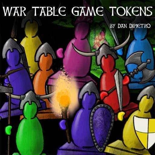 War Table Game Tokens - 