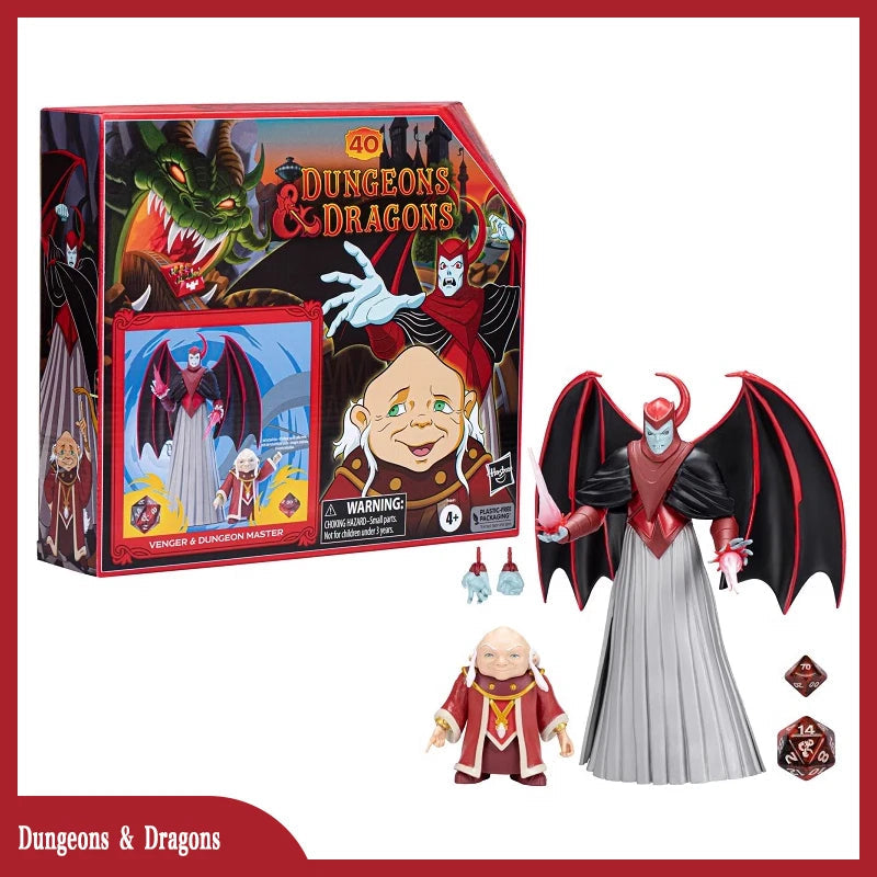 Dungeons & Dragons Saturday morning cartoon figures