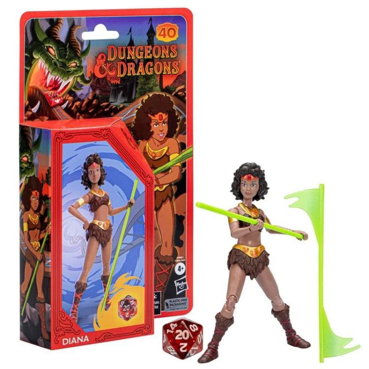 Dungeons & Dragons Saturday morning cartoon figures