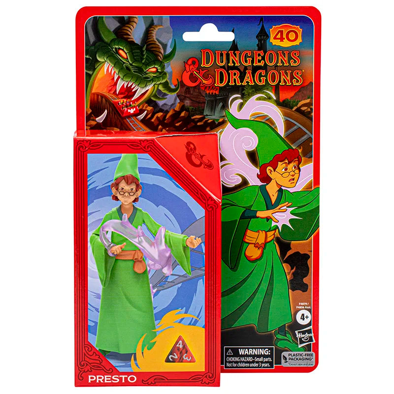 Dungeons & Dragons Saturday morning cartoon figures