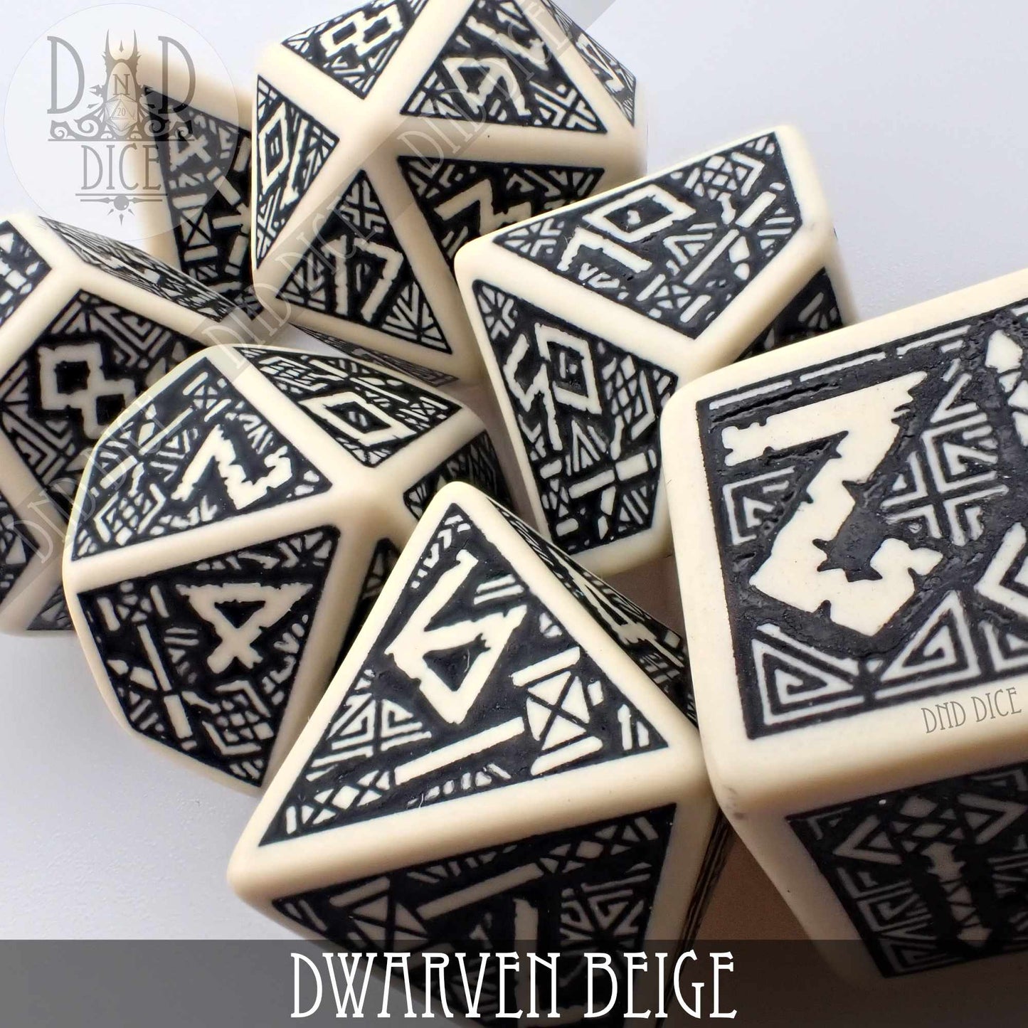 Dwarven Beige Dice Set