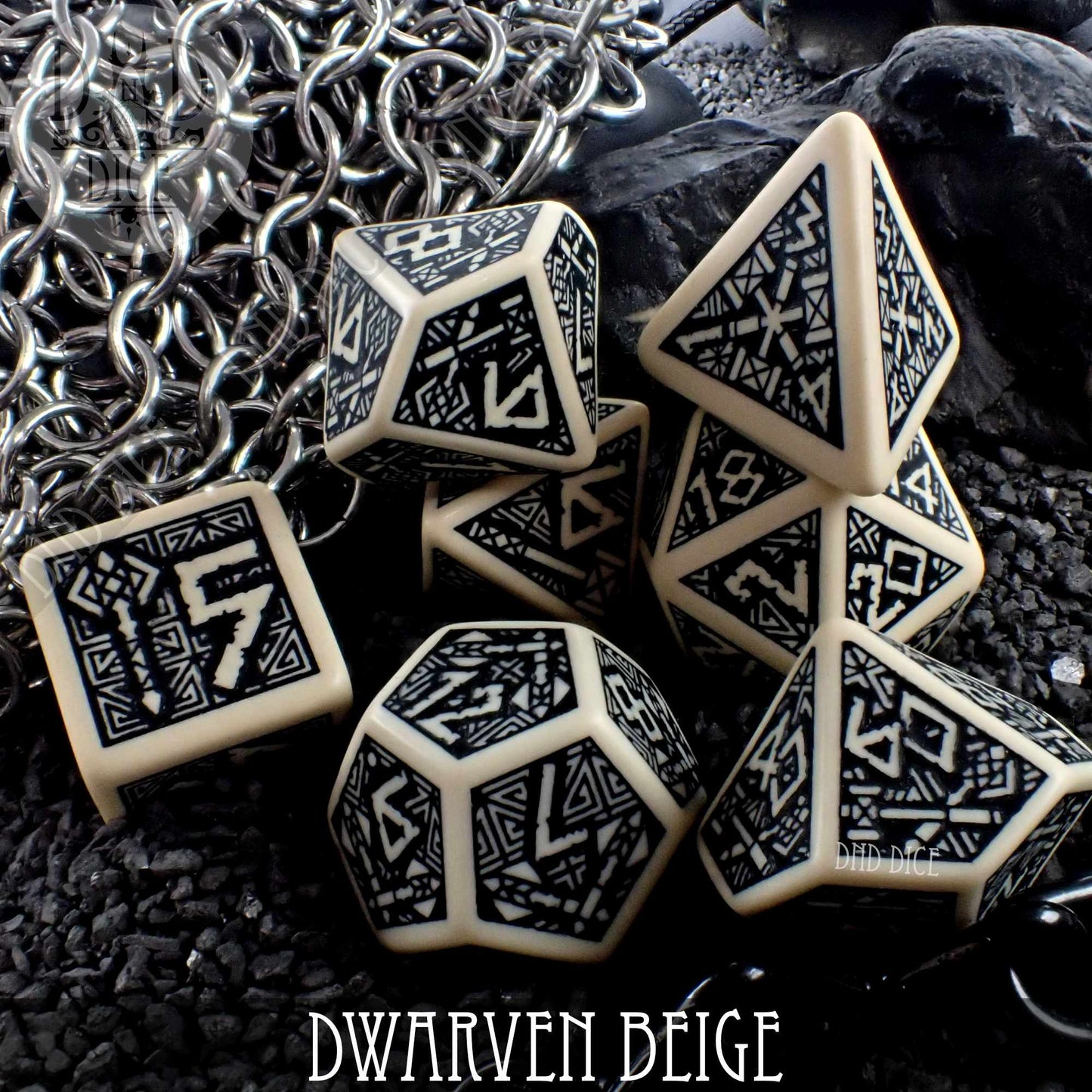 Dwarven Beige Dice Set