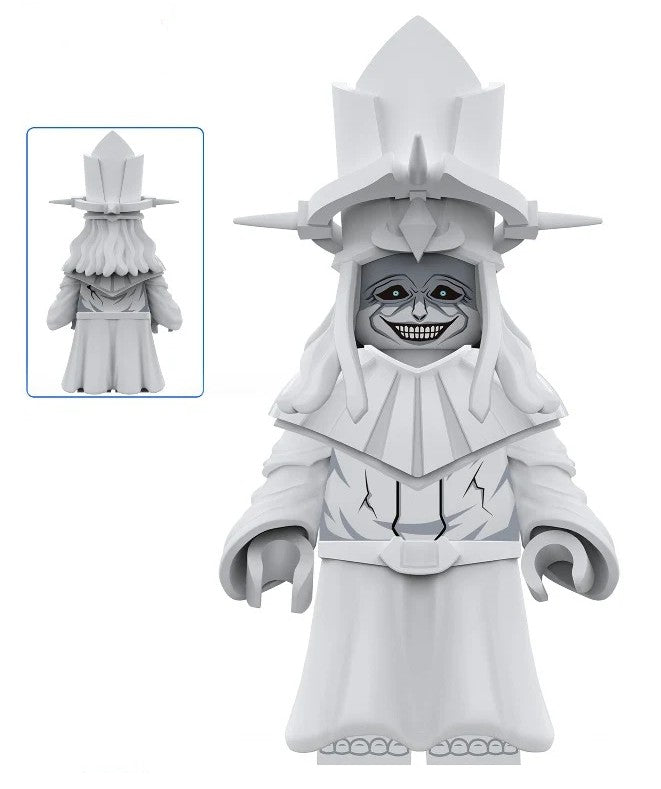 God Statue Stone Gray
