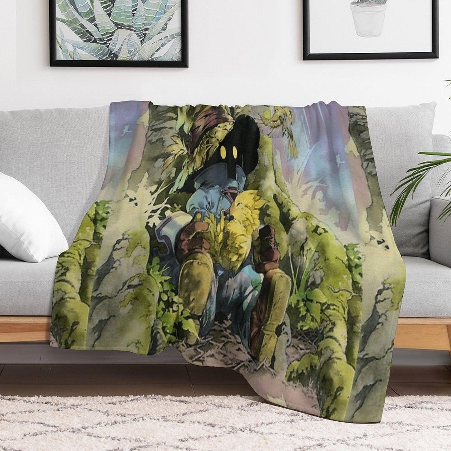 Vivi Final Fantasy Throw Blanket