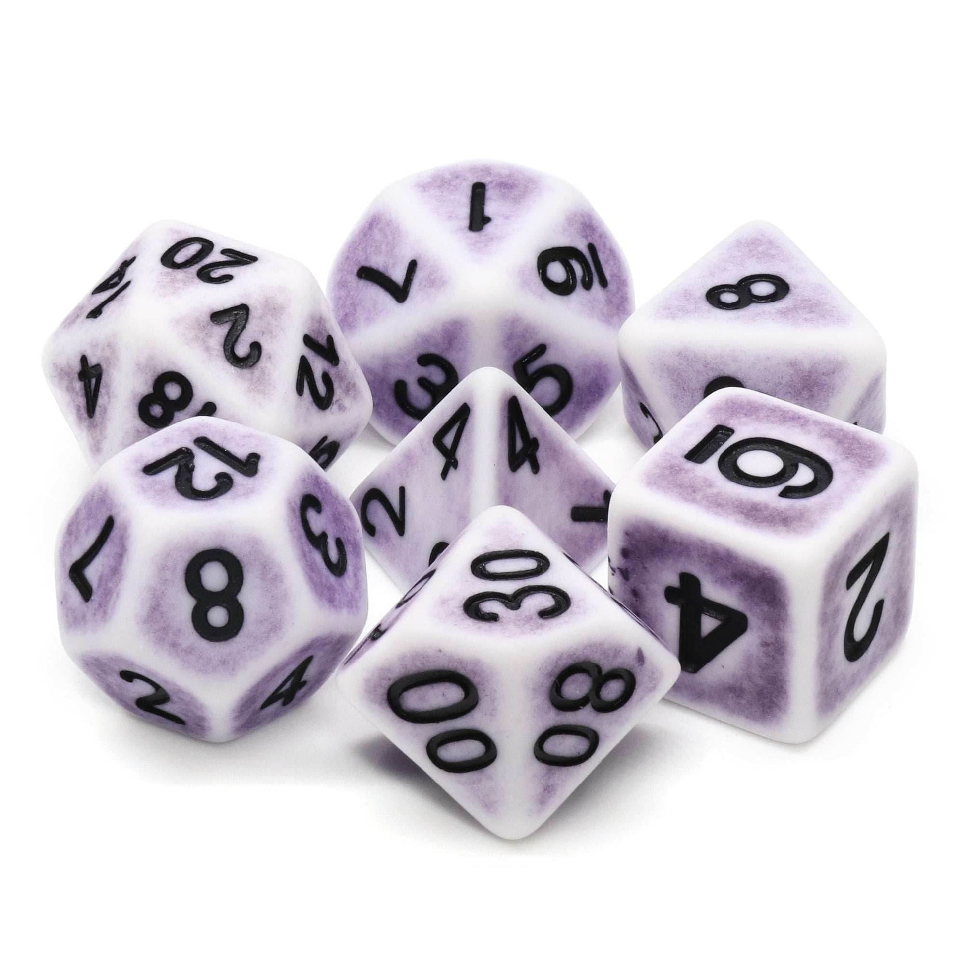 Lavender Ancient 7-Dice Set - 