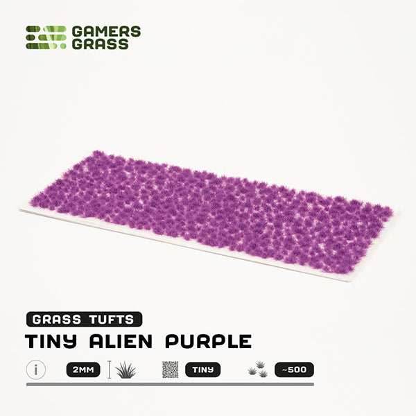 Gamers Grass Tufts: Tiny Alien Tufts- Purple 2mm - 