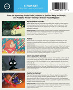 Limited Edition 4-Movie Studio Ghibli Collection: My Neighbor Totoro - Ponyo - Kiki's Delivery Service - Castle In The Sky (Blu-ray + DVD)