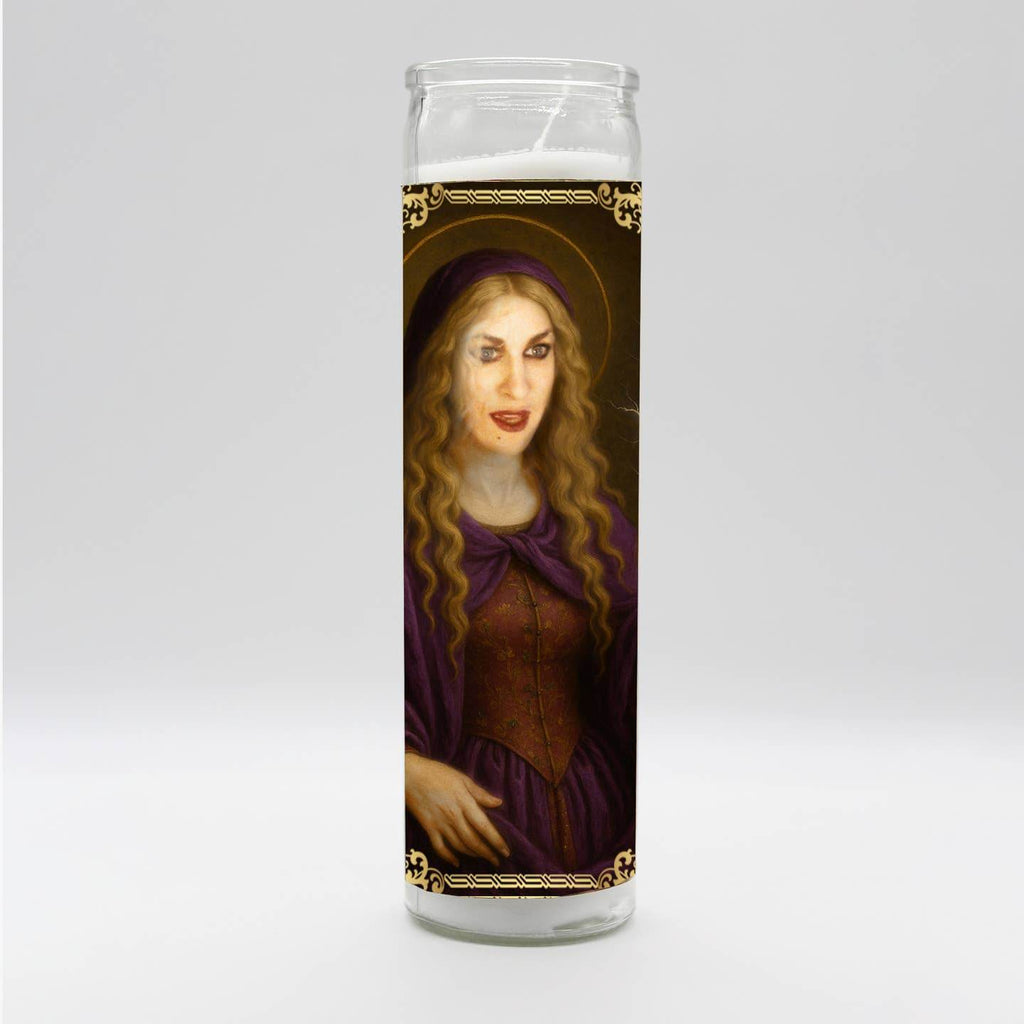 Saint Witchy Sisters Candle Set - White