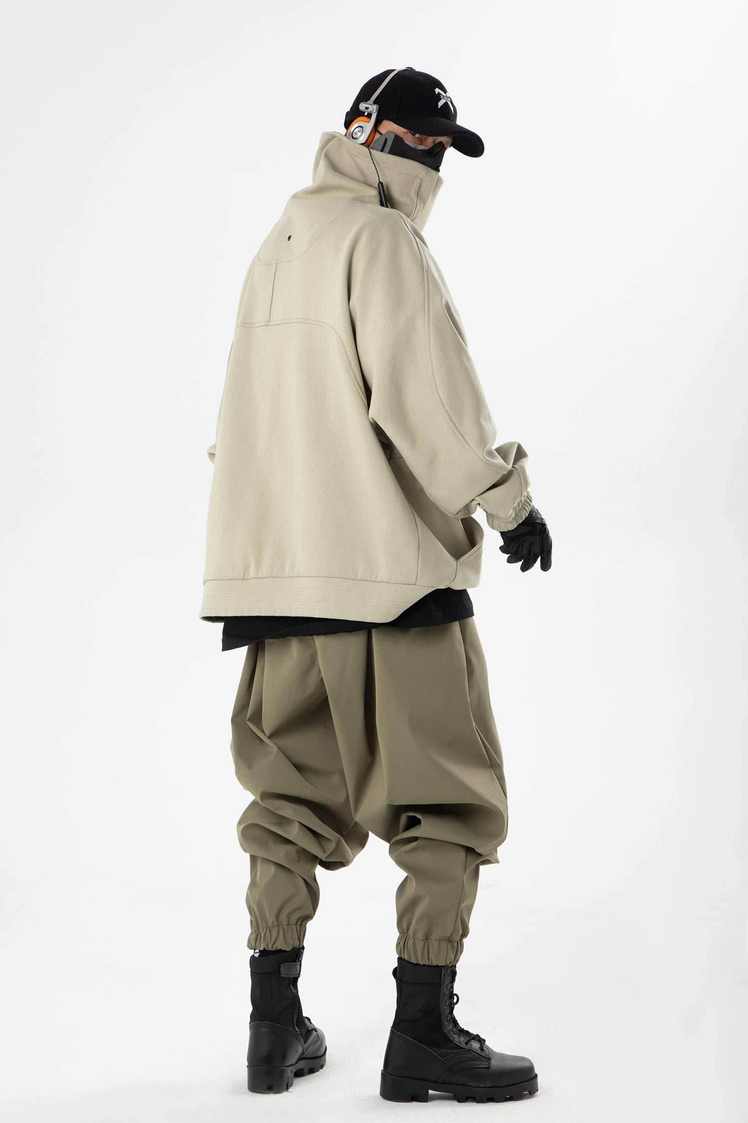 HiH49 Precision High Neck Olive Sweater - M