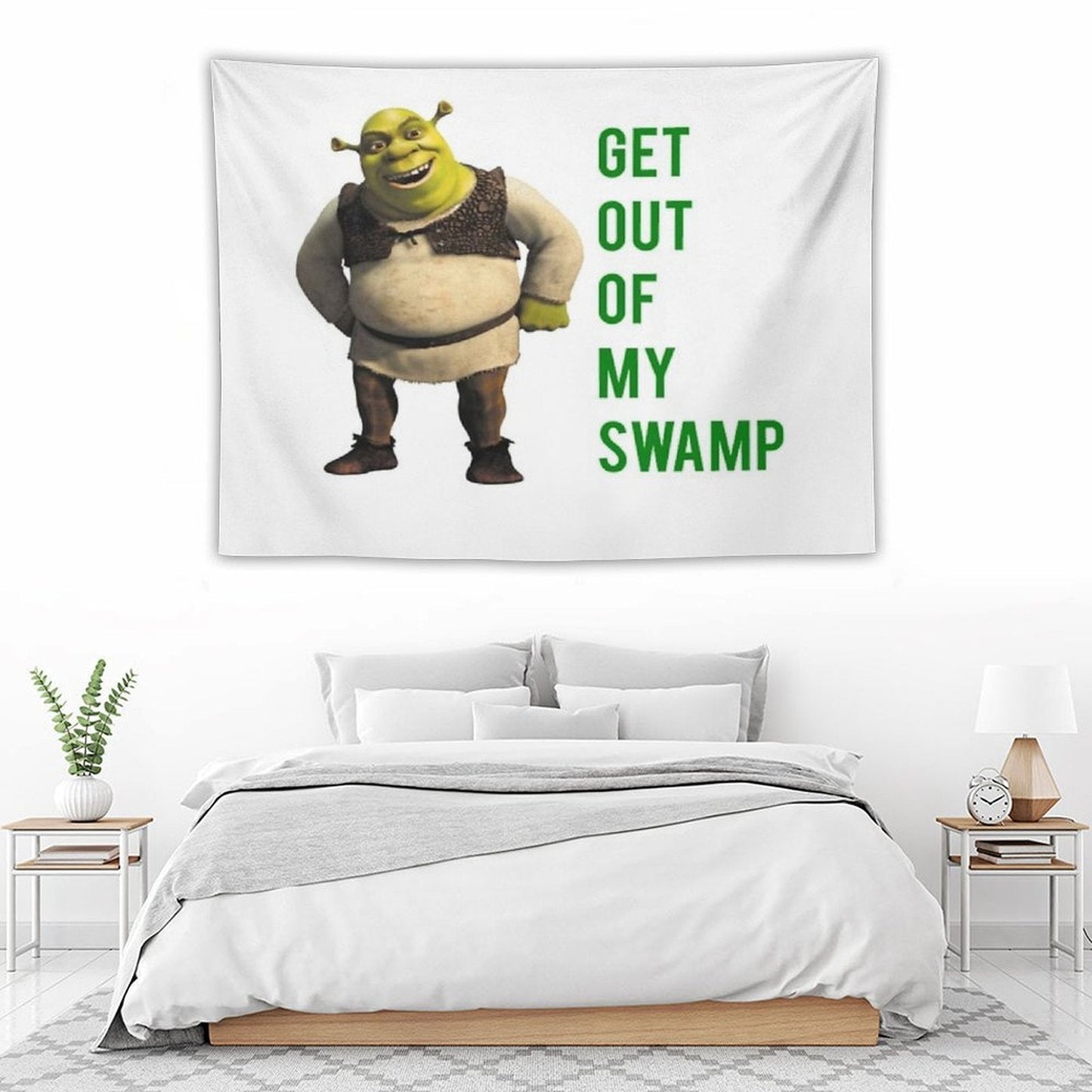 Get Out of My Swamp Tapestry