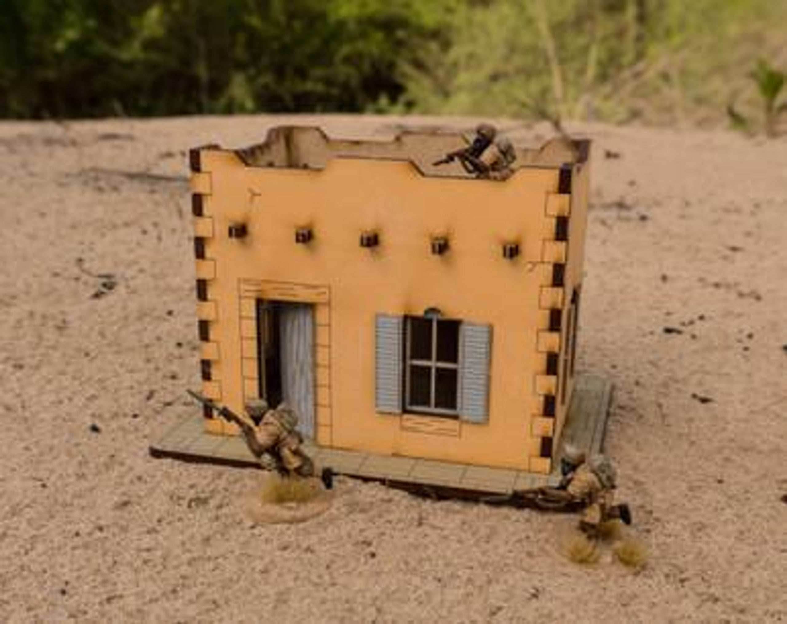 Pre-Painted 28mm Middle Eastern Building - 28MPNT090 - 