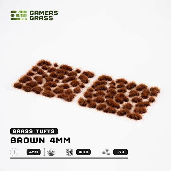 Gamers Grass Tufts: Brown 4mm- Wild - 