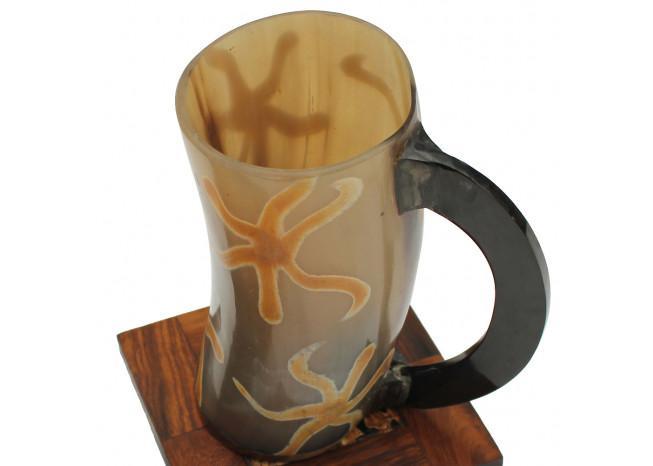 Earth Essence Drinking Horn  Mug