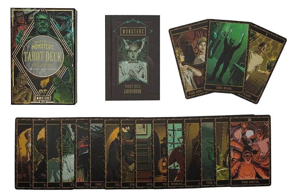Universal Monsters Tarot Deck and Guidebook - 