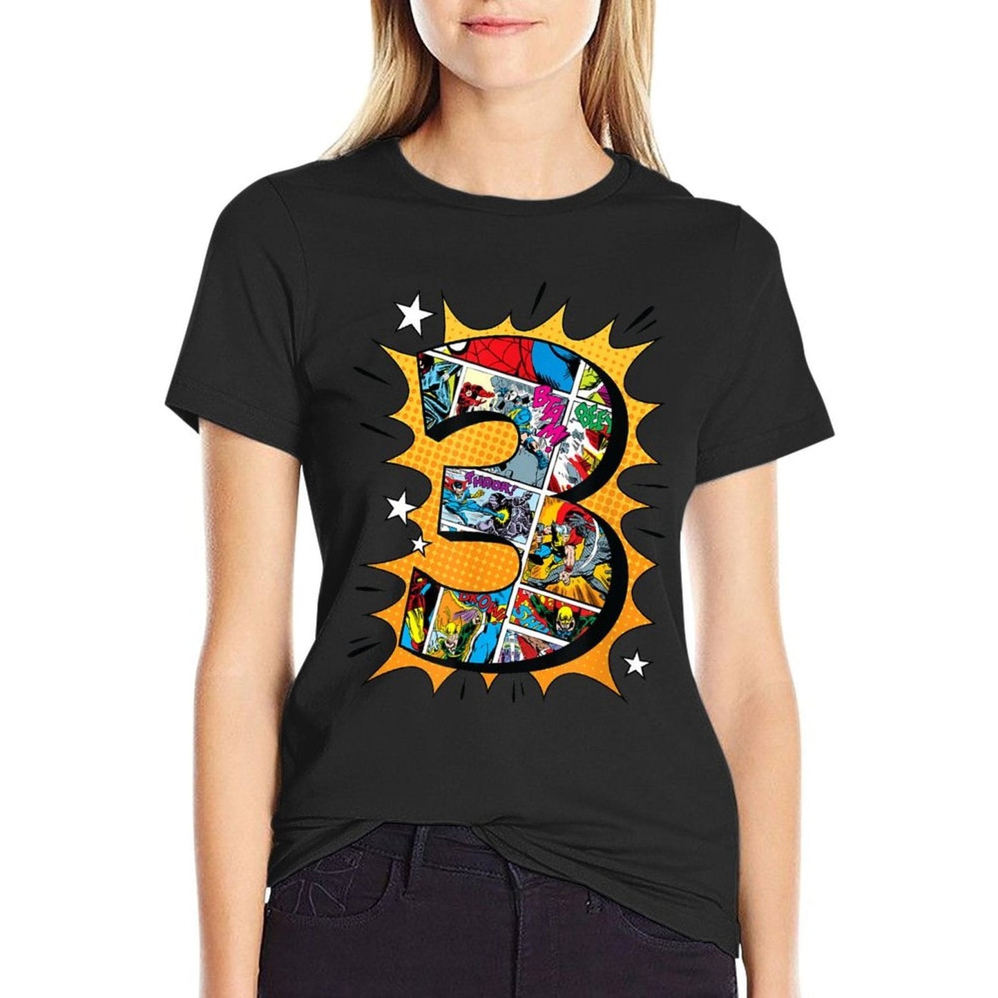 Marvel Avengers Comics 3rd Birthday  Classic T-Shirt