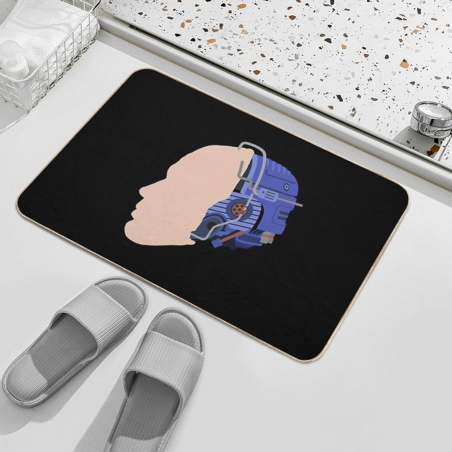 Uphold The Law  Rapid-Drying Bath Mat