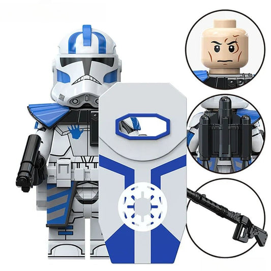 Echo 501st Clone trooper Star Wars Lego Minifigures Custom Toys S3