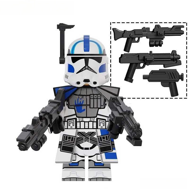 Echo 501st Legion Clone trooper Phase 2 Lego Minifigures Custom Toys 1