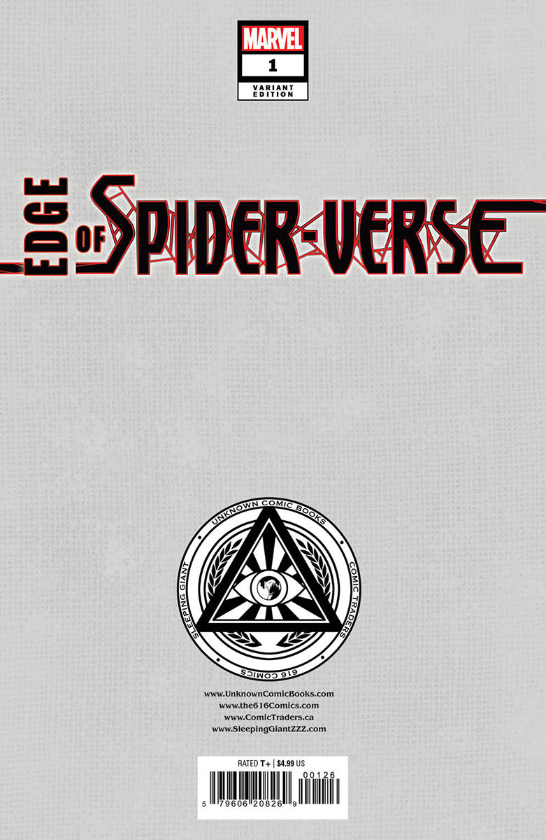 Edge Of Spider-Verse 1 Unknown Comics Nathan Szerdy Exclusive Virgin Var (02/21/2024)