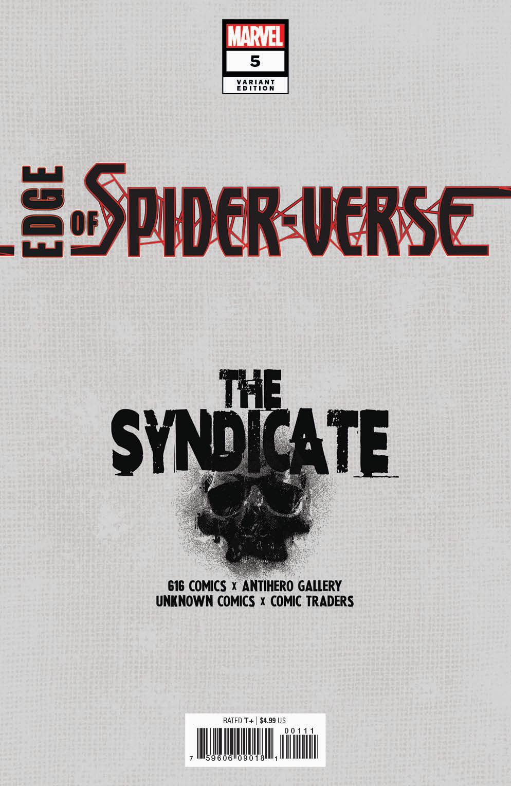 Edge Of Spider-Verse #5 Jay Anacleto Exclusive Var (10/19/2022)