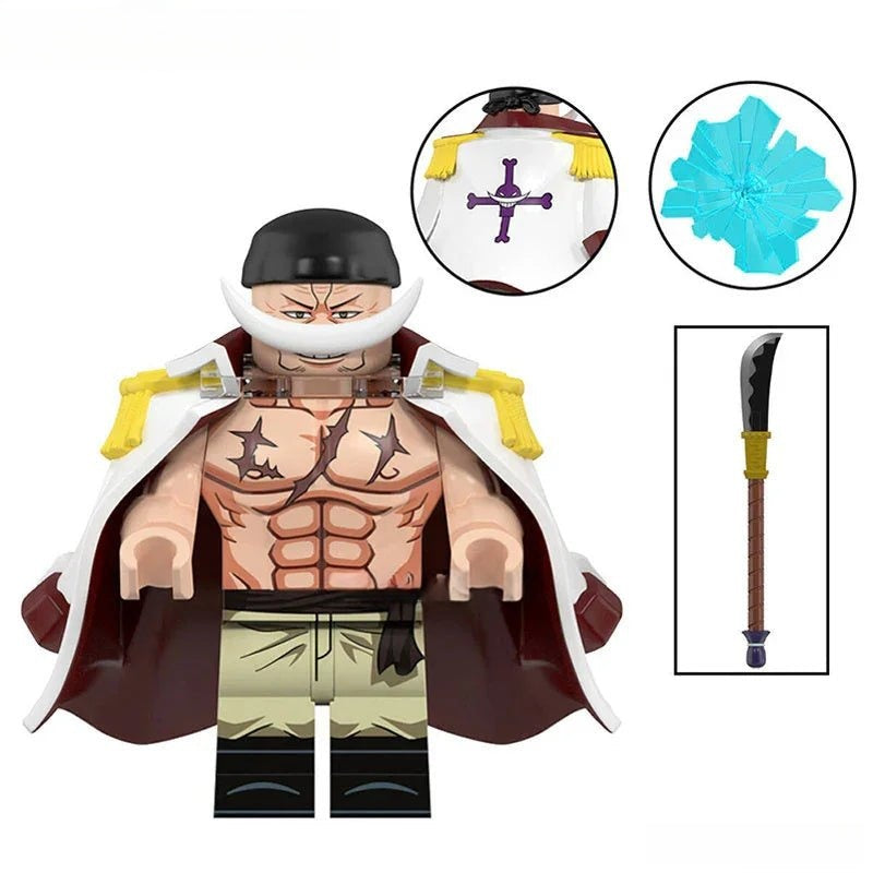 Edward Newgate ONE PIECE Anime Lego Minifigures custom toys 3