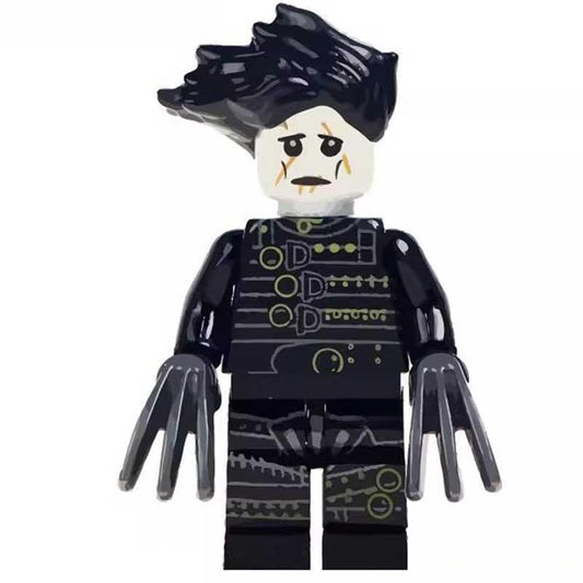 Edward scissorhands Lego Minifigures Custom Toys