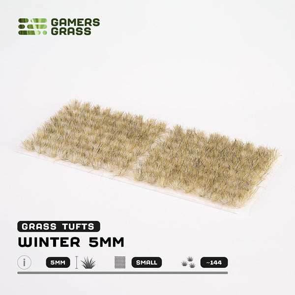 Gamers Grass Tufts: Winter 5mm- Small - 