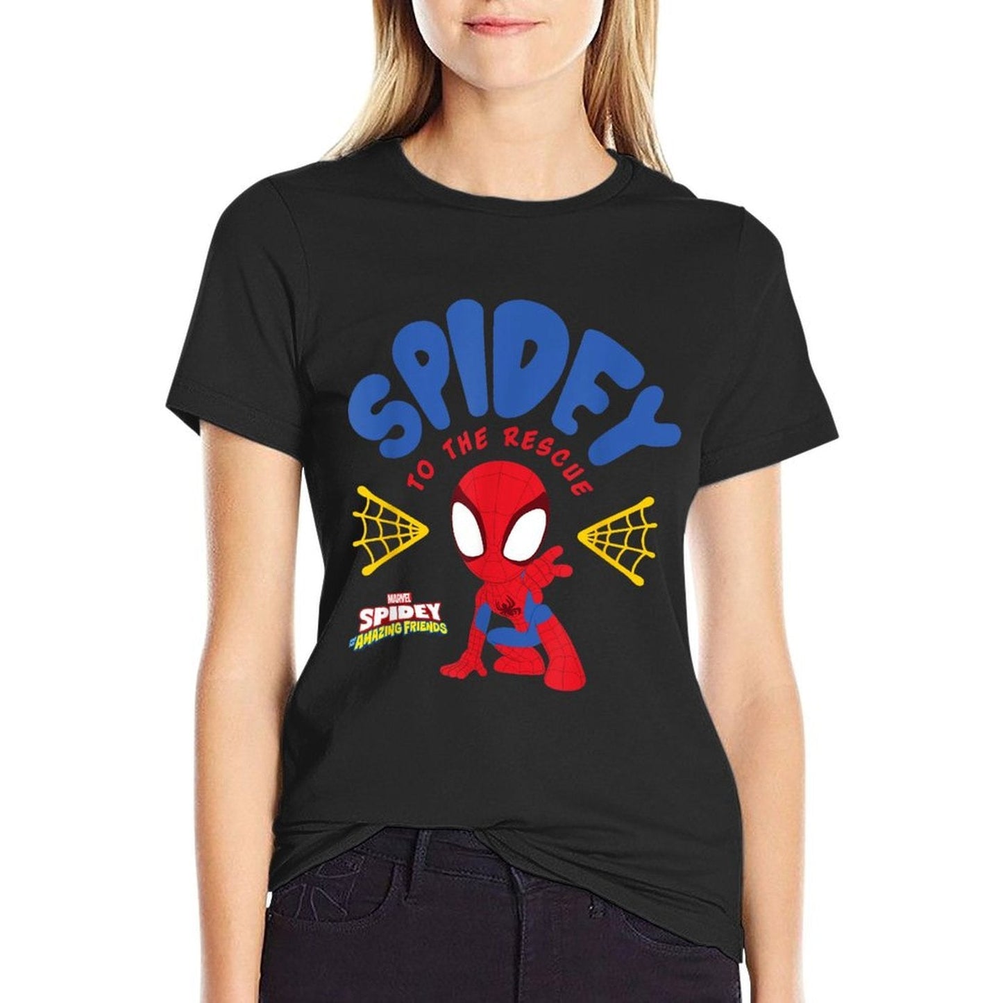 Marvel Spidey And His Amazing Friends Spidey To The Rescue  Lightweight T-Shirt